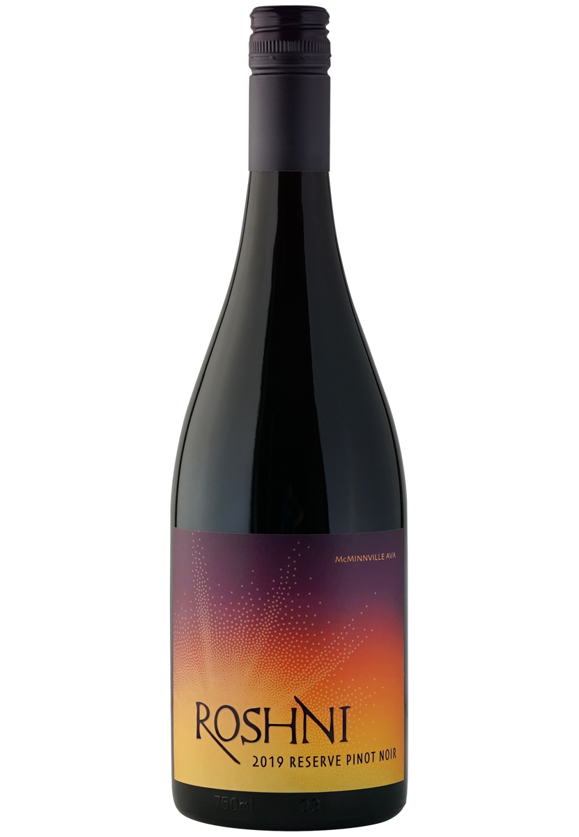 Roshni Vineyard 2019 Reserve Pinot Noir McMinnville Oregon