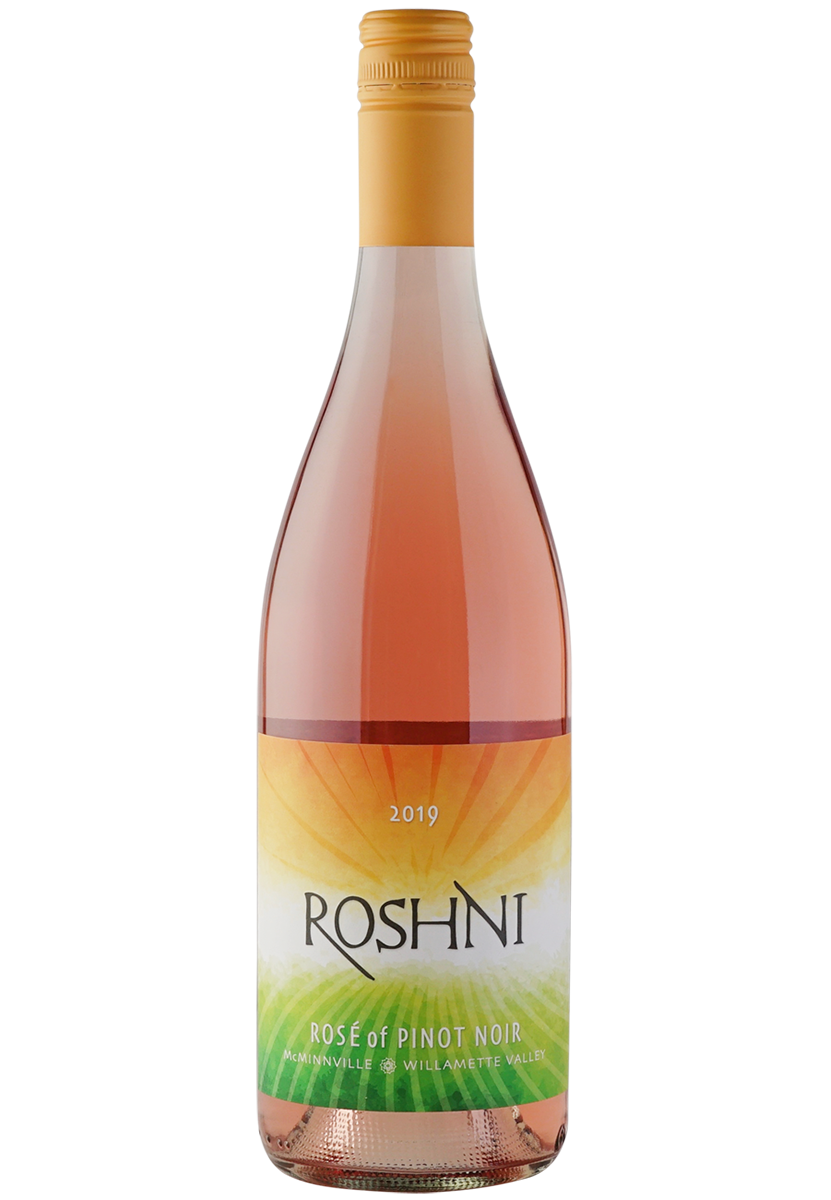 Bottle of Roshni 2019 Rosé of Pinot Noir